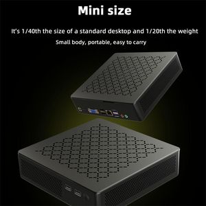 2.5ギガビットLANソフトルートN5095 NASサーバーファイアウォールミニPCインテルUHDグラフィックス8GB DDR4 256GB SSD Win10/Linuxデスクトップ新品 - Product Image 2