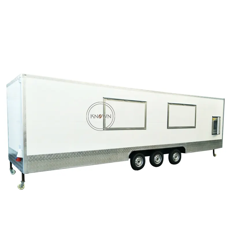 Caminhão de jantar personalizado, 8 metros, ponto de reboque de alimentos, aprovado ce, lanche, carrinho de venda de alimentos, com cozinha completa