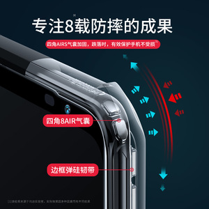 Xundd耐衝撃性落下防止バンパーカメラフルプロテクションPCTPUカバーケースAsusrog phone7/7pro phone6/6 pro/6D rog5/5s用 - Product Image 4