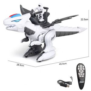 ZIGO TECH Programmierte Fernbedienung Robotik Dino Funk gesteuertes Dinosauriers pielzeug