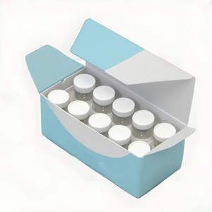 Scatola per Fiala Singola da 3ml con Etichette Olografiche e Vassoio in Plastica, Stampa Personalizzata, Set di Imballaggio per Fiala da 3ml con Etichetta Pept1 Des - Product Image 3