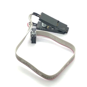 SOIC8 SOP8 FLASH CHIP IC Testclip-Sockel adapter BIOS24 25 93 Programmierer 24C W25Q SOP8 TO DIP8 SPI BIOS FLASH - Product Image 5