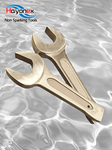 Không phát ra tia lửa nổi bật mở-end cờ lê, nhôm Bronze chống cháy nổ công cụ cờ lê dụng cụ cầm tay - Product Image 4
