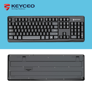 OEM 2 in1オフィスキーボードとマウスのコンボをサポートキーボードの12 PCSマルチメディアキー人間工学に基づいた低電力2.4Gワイヤレスコンボ - Product Image 6