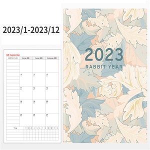 LABON-Agenda A4 2023, planificador diario semanal, planificador de portería, horario organizador, cuaderno, 365 días, Bloc de notas, calendario - Product Image 6