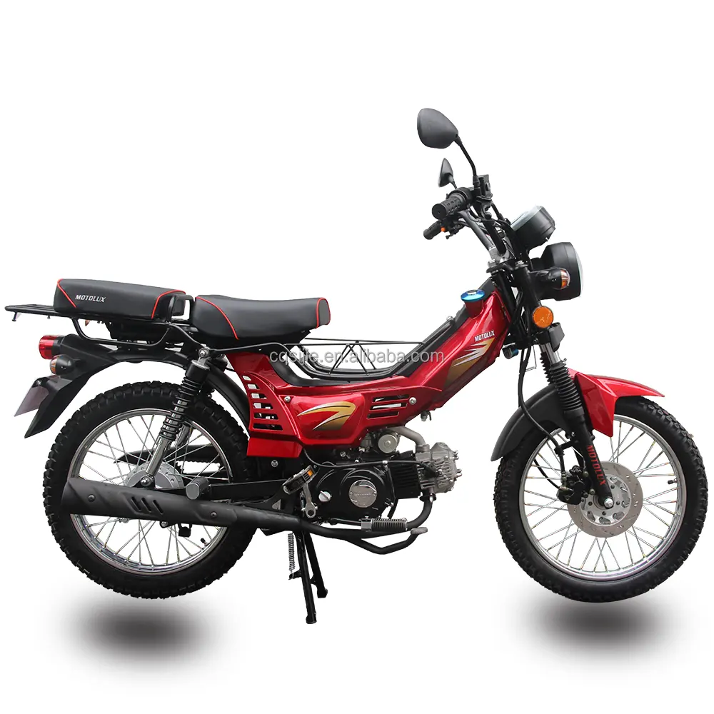 Siêu thời trang giá rẻ Mini Cub xe máy 50cc 110cc 125cc xe máy động cơ xe đạp với bàn đạp