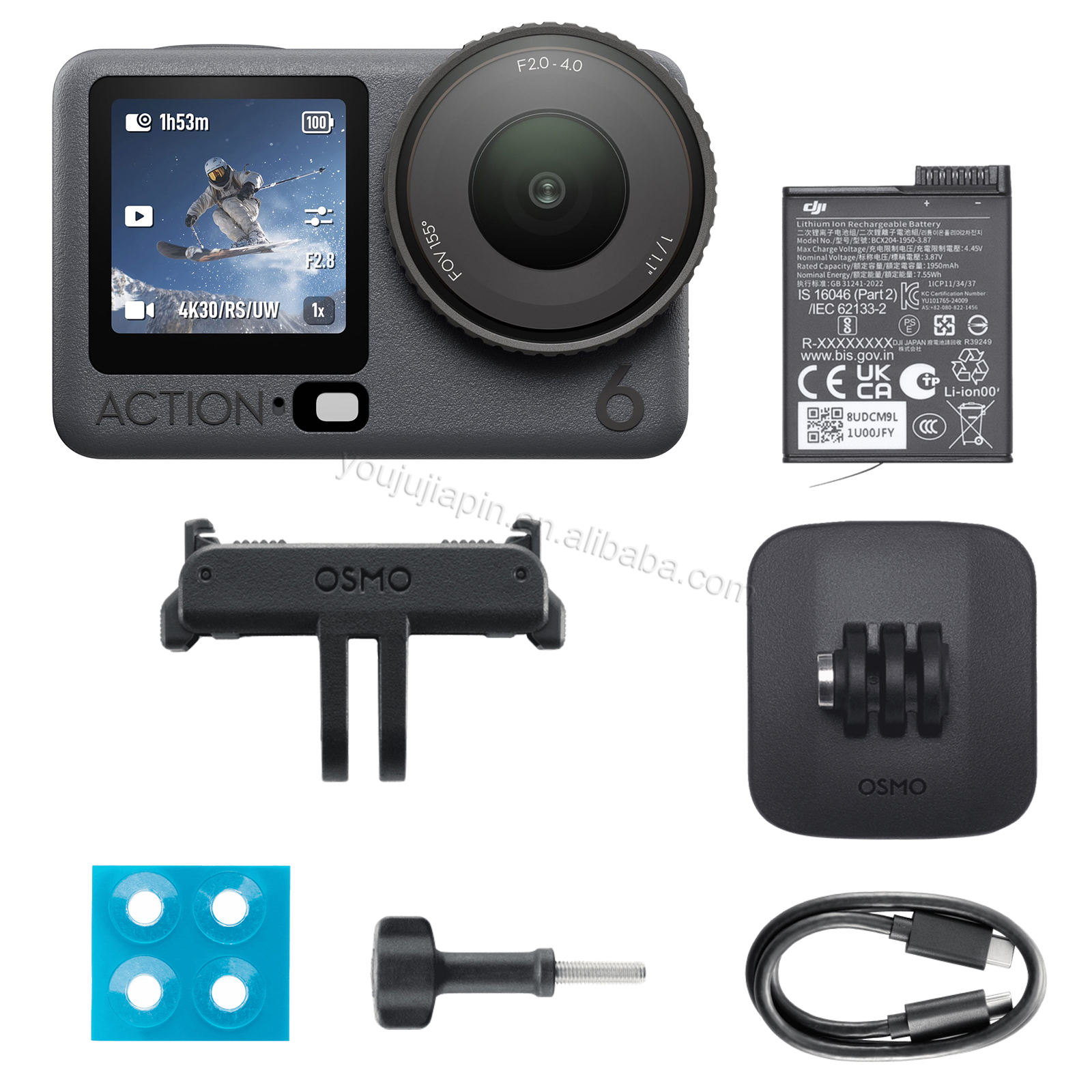 Osmo Action 6 ชุดมาตรฐาน