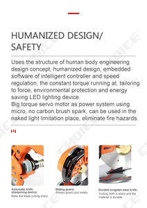 RCS-100 Round <strong>Cutter</strong> With Servo Motor Suitable for Different Fabrics for Garment Factory - Product Image 6