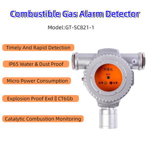Saixi Slimme Vaste Brandbare Gasdetector Ce Atex Roestvrijstalen Geluid/Licht Alarm - Product Image 5