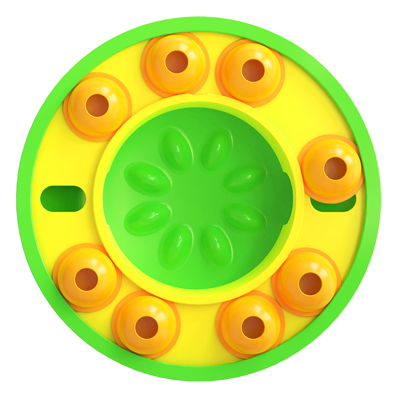Ruleta de dieta inteligente para gatos, verde.
