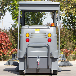 Quét ba bánh 3 bánh xe vệ sinh xe đường làm sạch máy điện pin đi xe trên đường quét sàn quét máy - Product Image 3