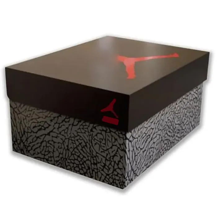 Benutzer definierte Basketballs chuhe Starke Wellpappe Box High Heels Stiefel Schuhe Verpackungs box mit Ihrem eigenen Logo