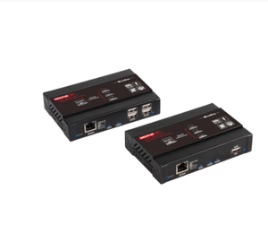 Extensor KVM HDMI 4K @ 30Hz sobre TCP IP, compatible con interruptor de red Gigabit PoE con EDID y 4 puertos USB 2,0 hub - Product Image 2