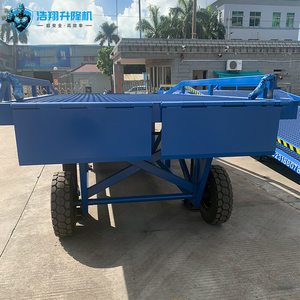 <strong>Container</strong> <strong>Loading</strong> <strong>and</strong> <strong>Unloading</strong> Platform 8-20ton Movable Dock Ramp Portable Forklift Ramp Custom - Product Image 2