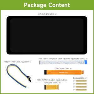 Kapazitives 6,25-Zoll-DSI-LCD-Touch-Display für Raspberry Pi 5 4B 3B 720x1560 IPS Optical Bonding DSI aus gehärtetem Glas
