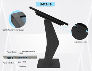 32 43 49 55นิ้ว65นิ้ว LCD HD Display All In One FLOOR Stand ตู้ข้อมูลแอนดรอยด์พร้อมหน้าจอสัมผัสแบบโต้ตอบ - Product Image 4