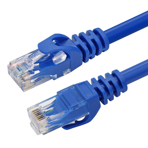 VCOM UTP CCA Cat 6 yama kablosu düğmesi ile 1.8m 3m 5m 10m ağ LAN RJ45 kablosu bilgisayar Internet için - Product Image 6