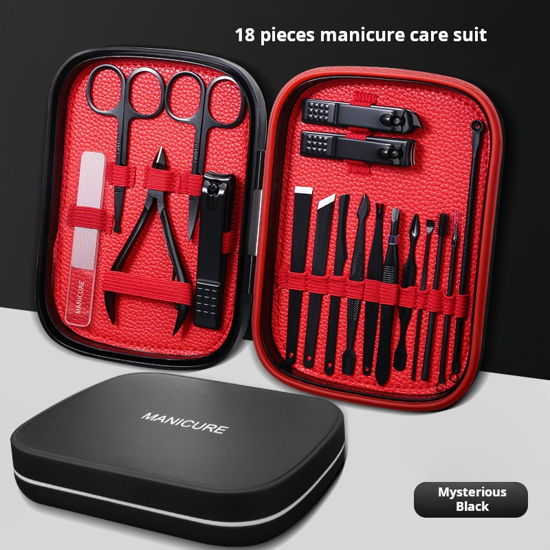 Black boxed-18-piece set
