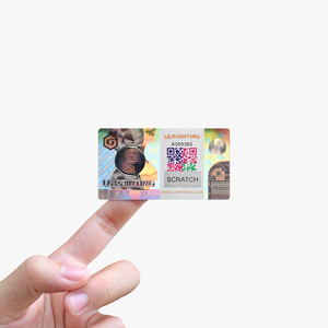 Пользовательский 3D код QR серийный номер голограмма наклейка Tamper очевидная безопасная этикетка - Product Image 1