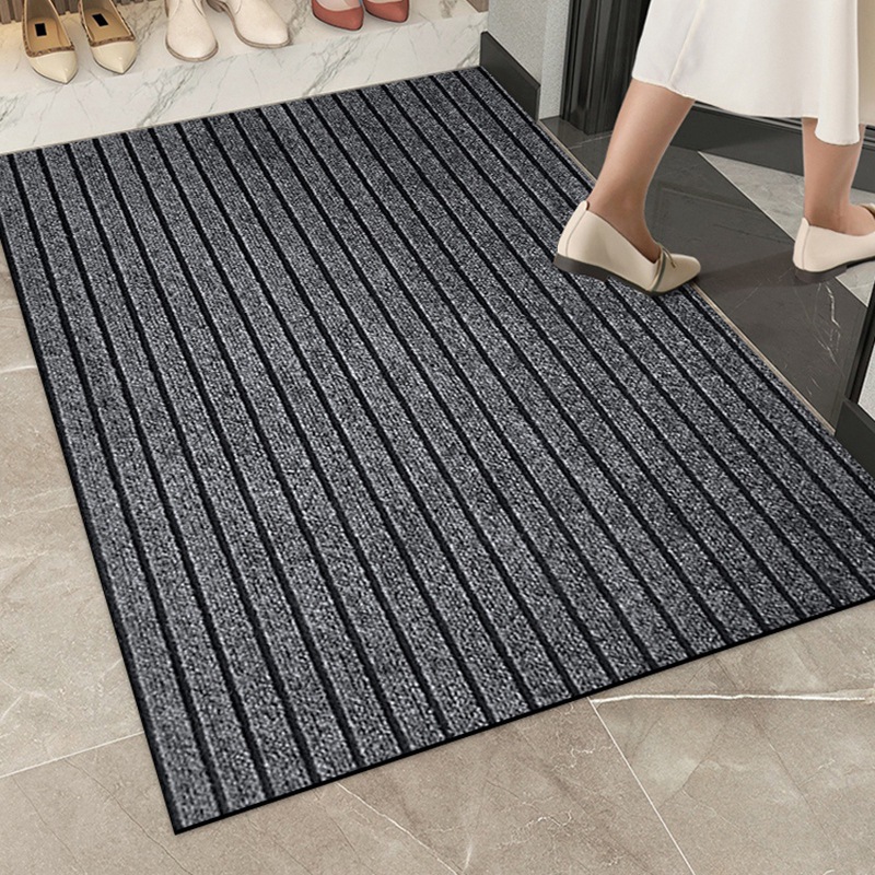 Vertical stripes - gray