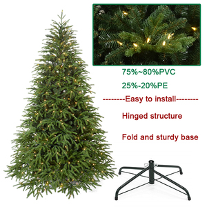 Source Factory Hot Selling PE/PVC New Design Christmas <strong>Tree</strong> with Stand - Product Image 5