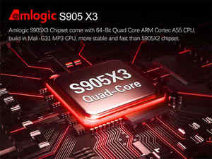 S905X3 Android TVボックス2/ 4GB / RAM 32 / 64GB ROM IPTVボックスAndroid9.1 WIFI B & T 4.1 4K OTTTVボックス - Product Image 6
