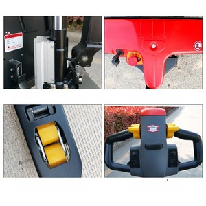 Volle lekt rischer Gabelstapler mit elektrischer Hub palette zum Be-und Entladen von LKWs - Product Image 4