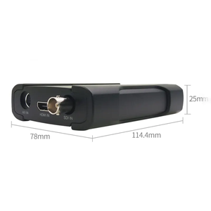Componente compuesto de alta velocidad SDI DVI VGA S-video CVBS YPbPr a tarjeta de captura de video de transmisión en vivo USB - Product Image 2
