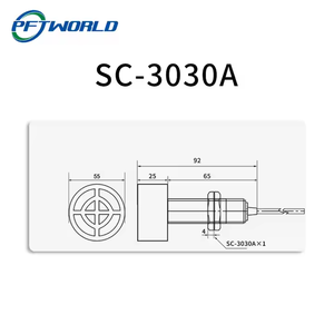Sensor de proximidad inductivo, sensor de proximidad de 3 hilos y 4 hilos, de metal, de larga distancia, para detección - Product Image 6