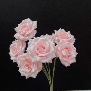 Vải Lụa Màu Hồng Hoa Nhân Tạo Hoa hồng và hoa cẩm tú cầu thích hợp cho sân khấu đám cưới và trang trí nhà - Product Image 4