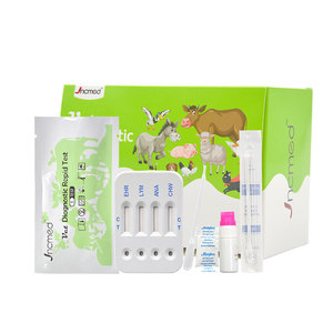 Diagnostic vétérinaire Toxo Ab Fiv Ab Section mince non coupée Ehrlichia Ab Section mince non coupée <span class=keywords><strong>Test</strong></span> combiné - Product Image 4