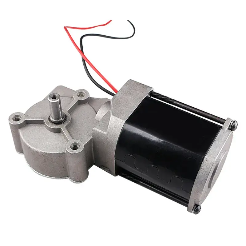 China Supplier motor 24v intelligent electric clothes hanger dc worm gear motor bldc motor controller