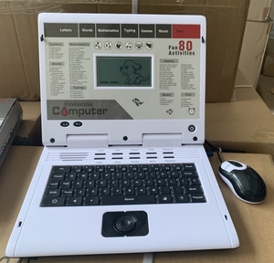 Kinder pädagogisches Computer tablett mit LED-Bildschirm 26 englische Wörter intelligentes Lernspiel zeug Laptop für Kinder Lernmaschine - Product Image 5