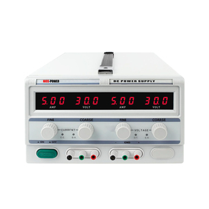 Fuente de alimentación regulada CC lineal de conmutación ajustable de doble canal, 30V, 20A, 600W, 3020-2D, TPR - Product Image 1