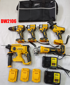 Ekiiv Professional OEM Custom 18V 21V <strong>11</strong> in One Angle Grinder Electric Hammer Power Wrench <strong>Tool</strong> Combo Kit Cordless Drill Set - Product Image 6