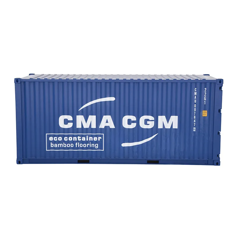 1:20 Scale 20GP CMA CGM Shipping Container Model Miniature ABS Plastic Business Gift Home Decoration Collection OEM Customized