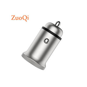 快速充电手机车载充电器USB车载充电器12V/24v车载适配器，带迷你尺寸双端口 (5V/4.8A/24W) - Product Image 5