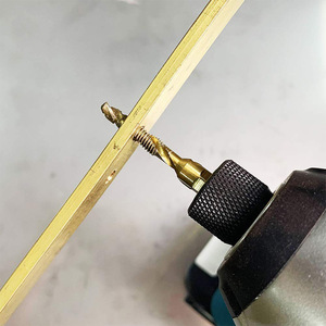 6pcs六角镀钛M3 M4 M5 M6 M8 M10组合丝锥钻头组 - Product Image 4