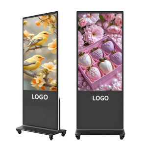 32-85 inch tốt nhất bán kỹ thuật số tiếp thị Hội Đồng Quản trị dọc Totem tầng thường vụ màn hình cảm ứng LCD hiển thị tương tác cho quảng cáo - Product Image 1