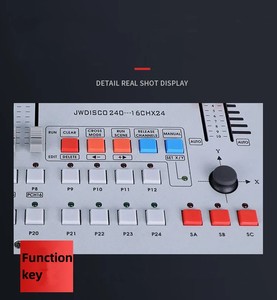 Precio de fábrica 240 canales Dmx 512 controlador Led Dimmer consola luces de escenario consola de iluminación controlador Dmx - Product Image 3