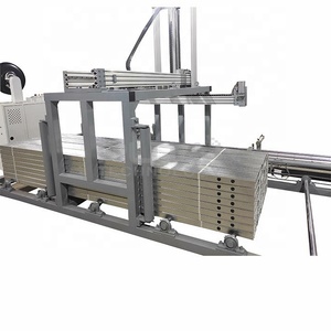 Envoltorio, apilador y paletizador de acero de alta velocidad completamente automático - Product Image 1