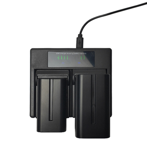 デュアル充電器8.4Vユニバーサルデジタル一眼レフカメラNP-F960/970/EN-EL14 - Product Image 3