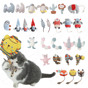 Varias formas Catnip Cat Toy Interactive Plush Cat Toys con cuerda - Product Image 1