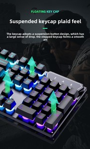 New Arrivals LED <strong>Keyboard</strong> and <strong>Mouse</strong> Combo Wired Backlit Teclado Desktop Gaming <strong>Keyboard</strong> for PC <strong>Computer</strong> - Product Image 2