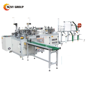 Disposable Medical Face Mask Making Machine 1+1Mask Machine Production Line From China