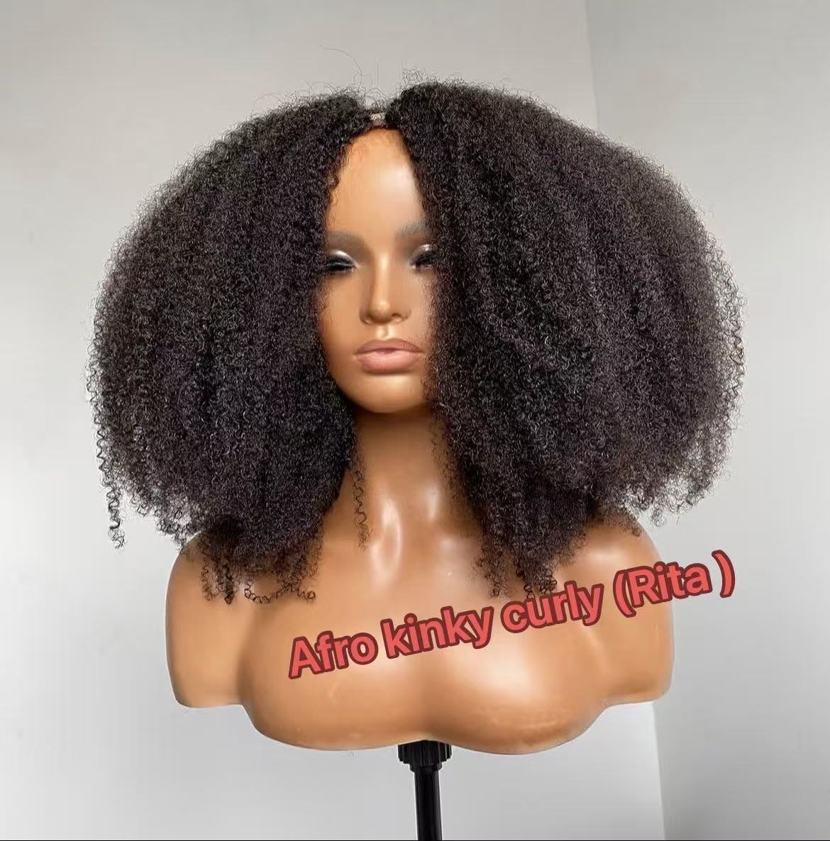 u part perruque afro crépus bouclés