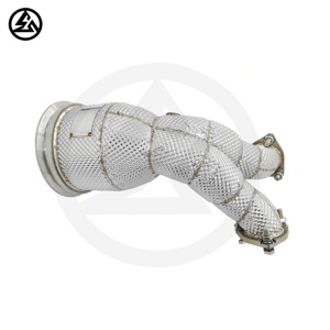 CSZ ท่อไอเสีย SS304 Downpipe สําหรับ Audi SQ5 FY 3.0T 2017-2020 ประสิทธิภาพอัตโนมัติอะไหล่ปรับแต่งระบบไอเสียความร้อนห่อ - Product Image 6