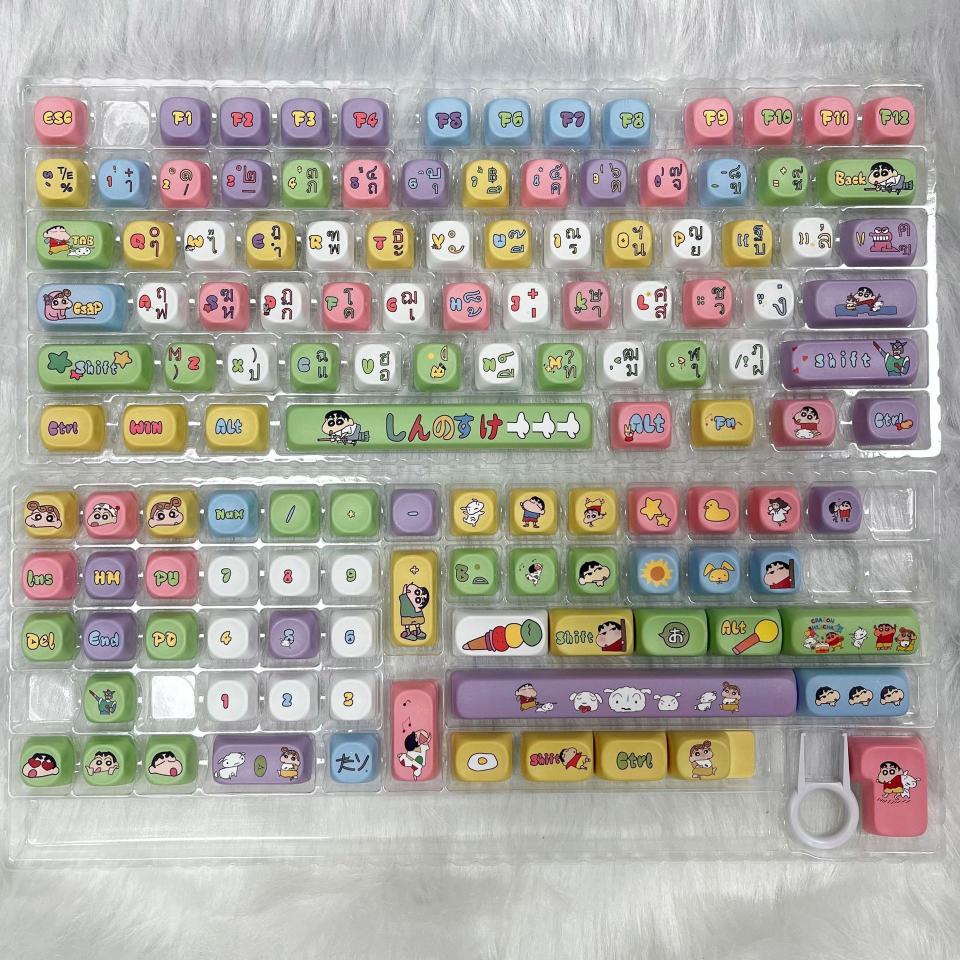 Crayon small new theme keycap--thai edition