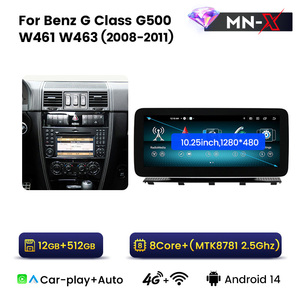 MEKEDE MNX navigazione GPS per autoradio Android per Benz classe G G500 W461 W463 lettore DVD supporto per schermo display 4K DSP BT integrato - Product Image 4