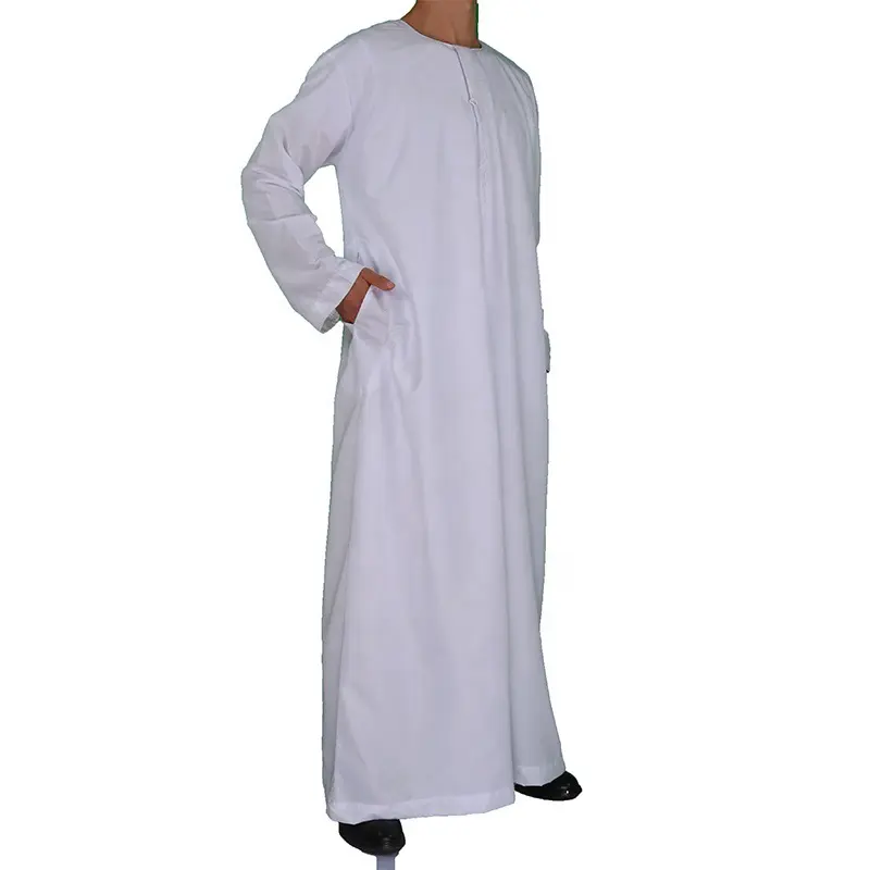 Maxi vetements-vestido islámico sudanés para hombre, ropa musulmana de manga larga, thobe árabe